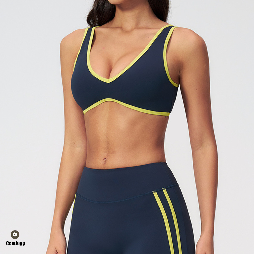 Sports Bra Racerback - Yoga Bra Women's Fitness Underwear Running