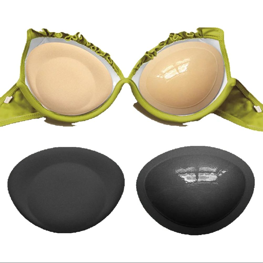 4cm Thick Bra Pads Insert Reus - Strapless Bra Adhesive review and price