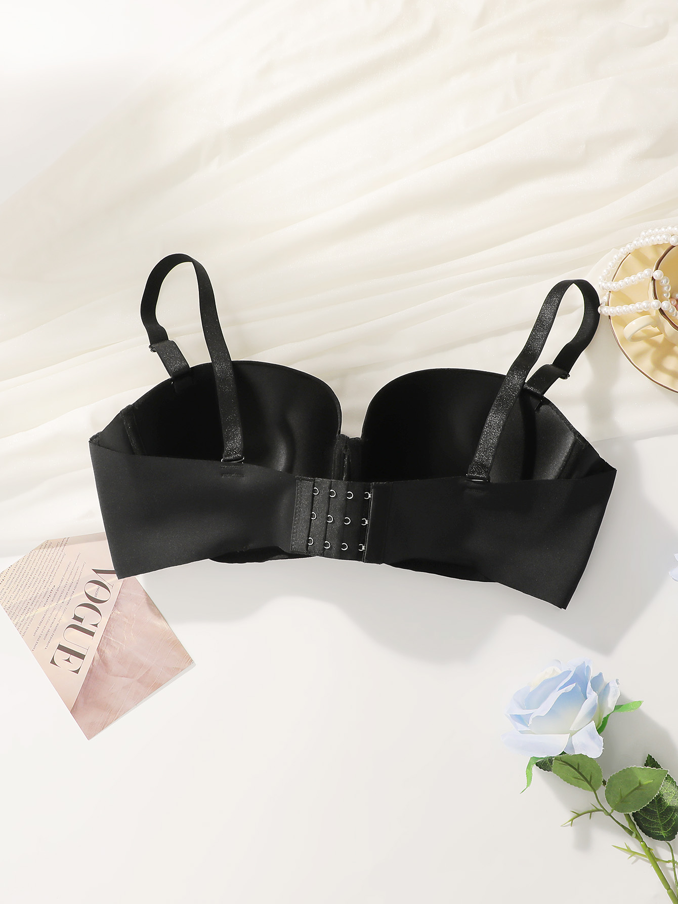 Women Large Bust Plus Size Str - Plunge Bra Push Up review and price
