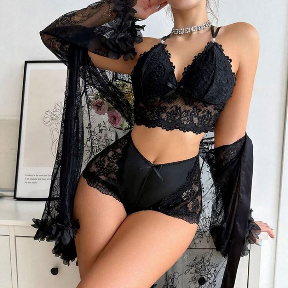 Sexy See Through Mesh Sleepwea - Sheer Mesh Bra review and price